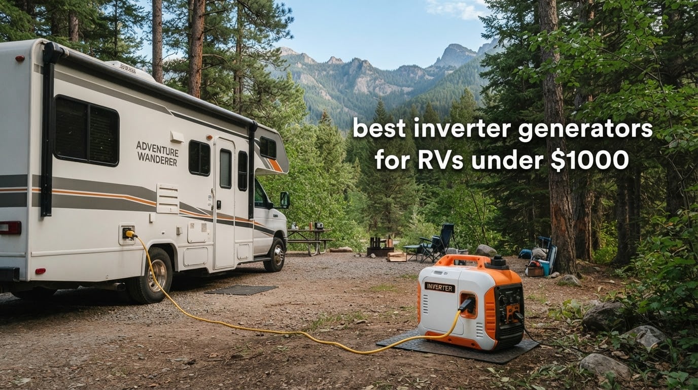 best inverter generators for RVs under $1000