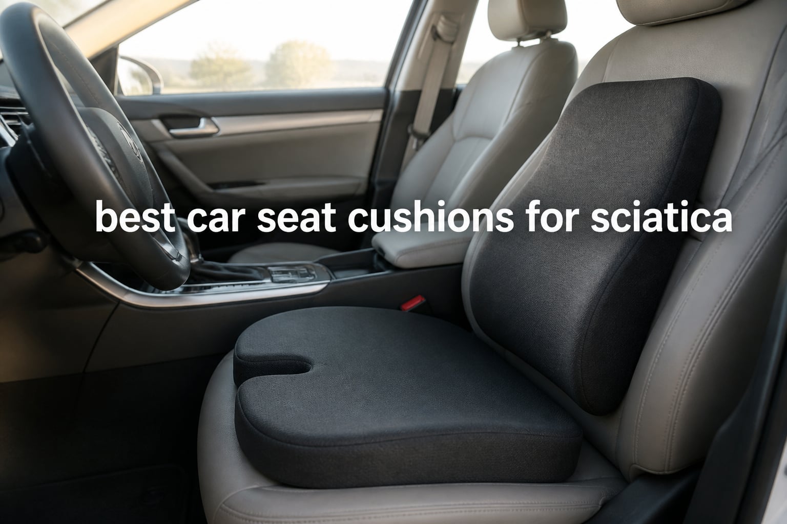 best car seat cushions for sciatica