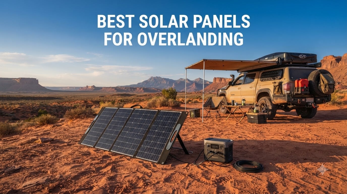 best solar panels for overlanding