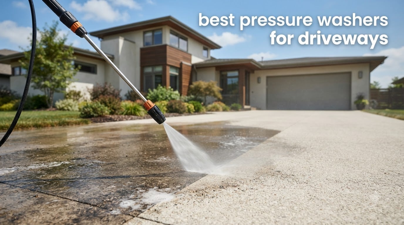 best pressure washers for driveways