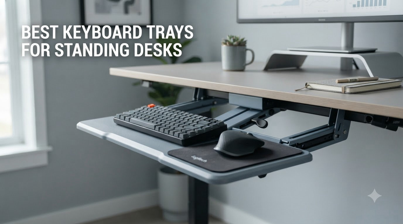 best keyboard trays for standing desks