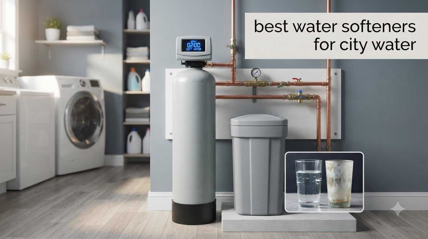 best water softeners for city water