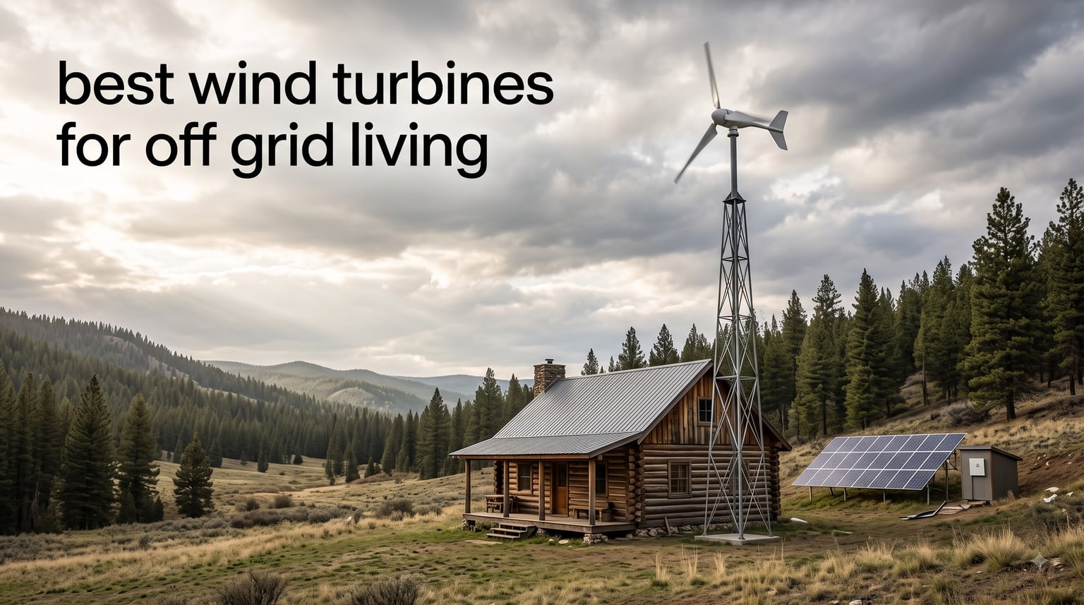 best wind turbines for off grid living