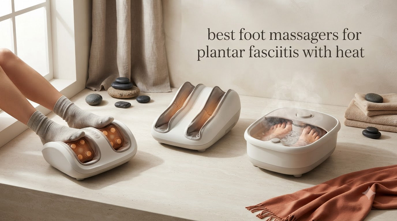 best foot massagers for plantar fasciitis with heat