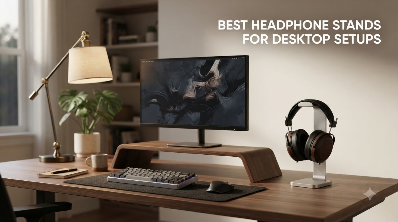 best headphone stands for desktop setups