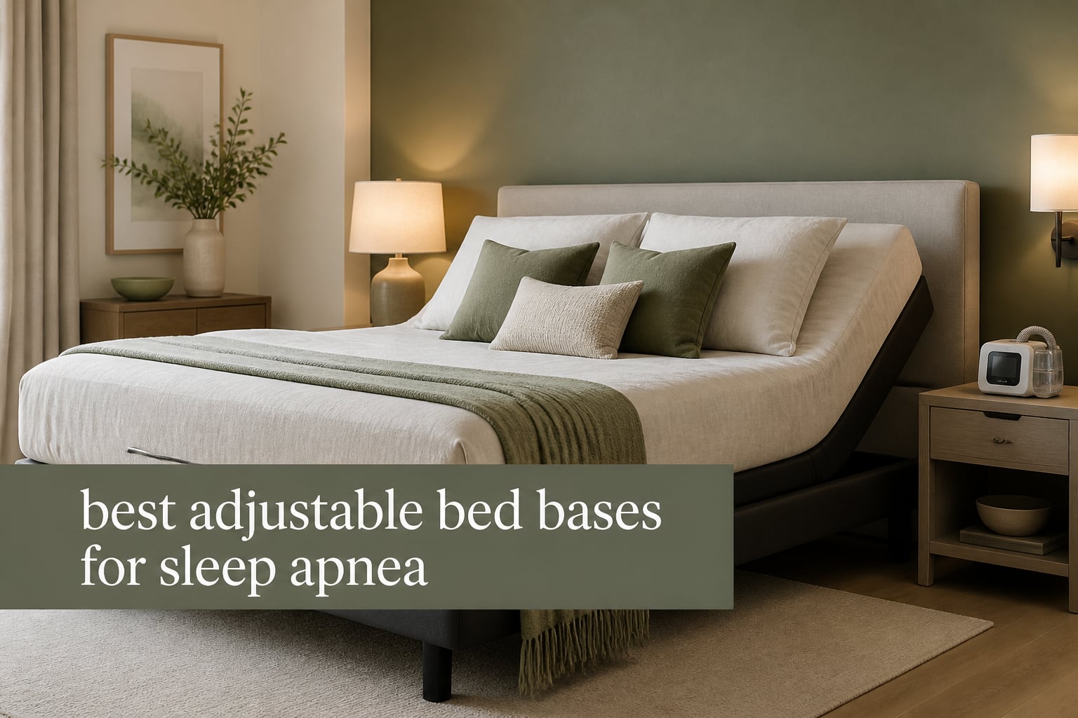 best adjustable bed bases for sleep apnea