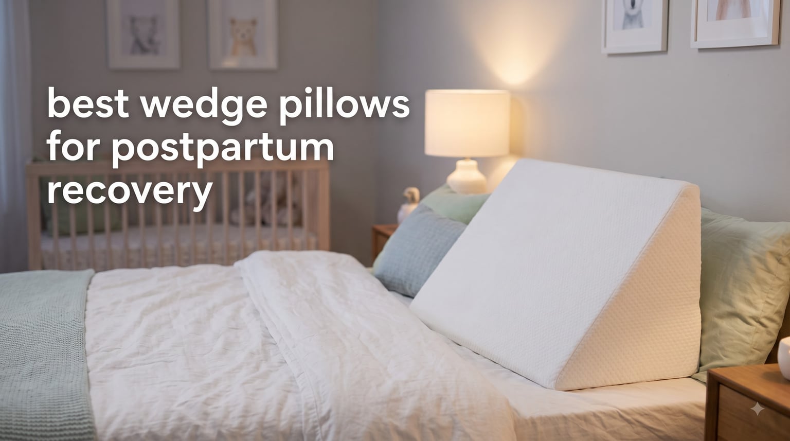 best wedge pillows for postpartum recovery