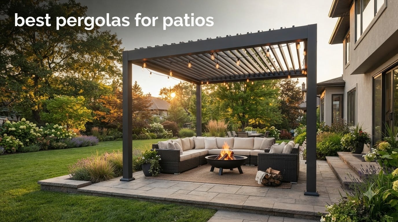 best pergolas for patios