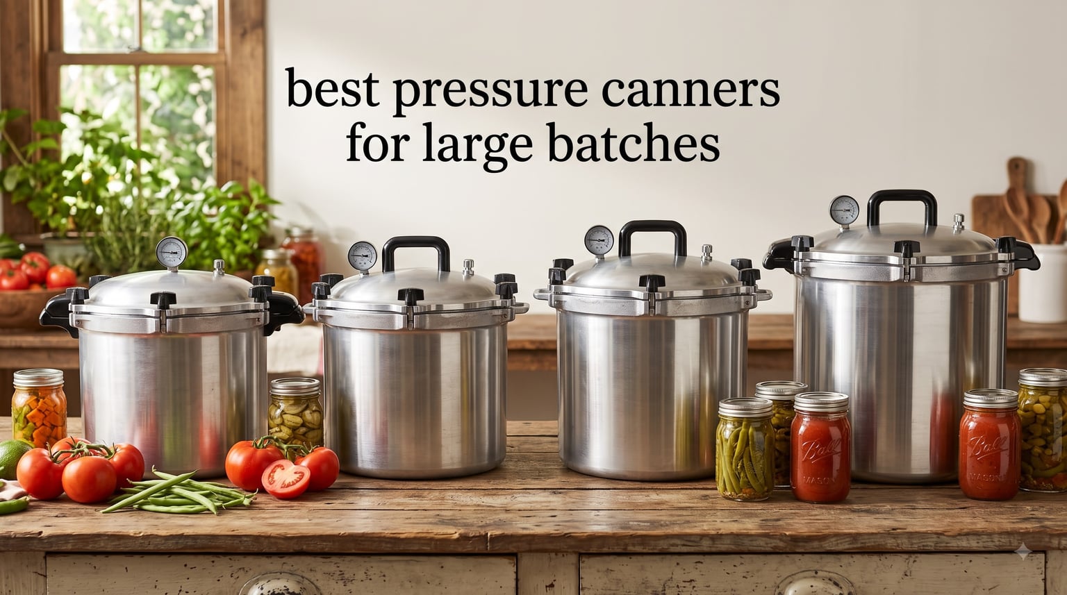 best pressure canners for large batches