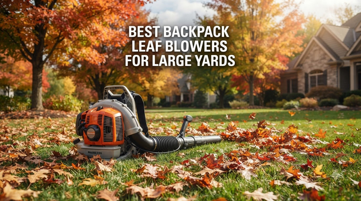 best backpack leaf blowers for large yards