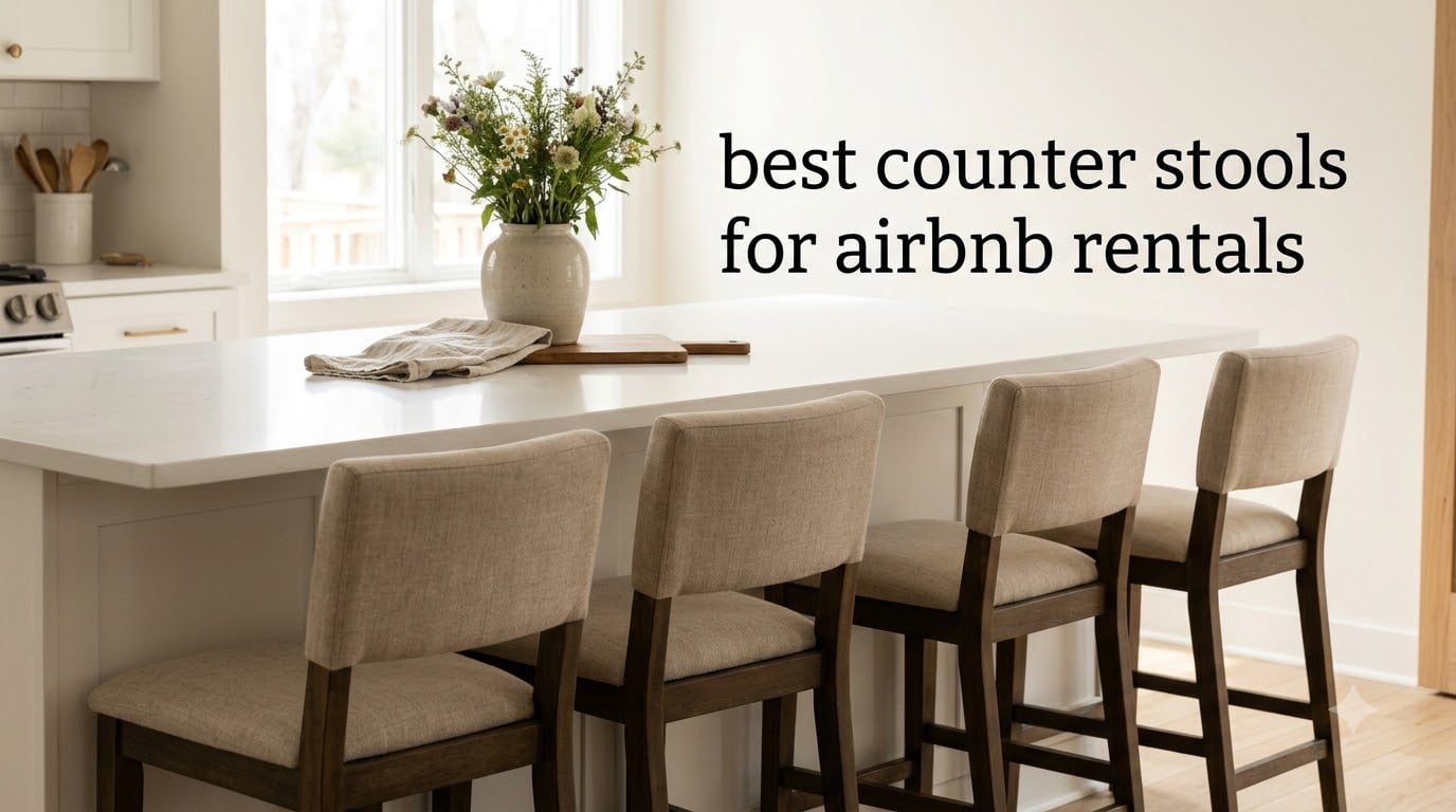 best counter stools for airbnb rentals