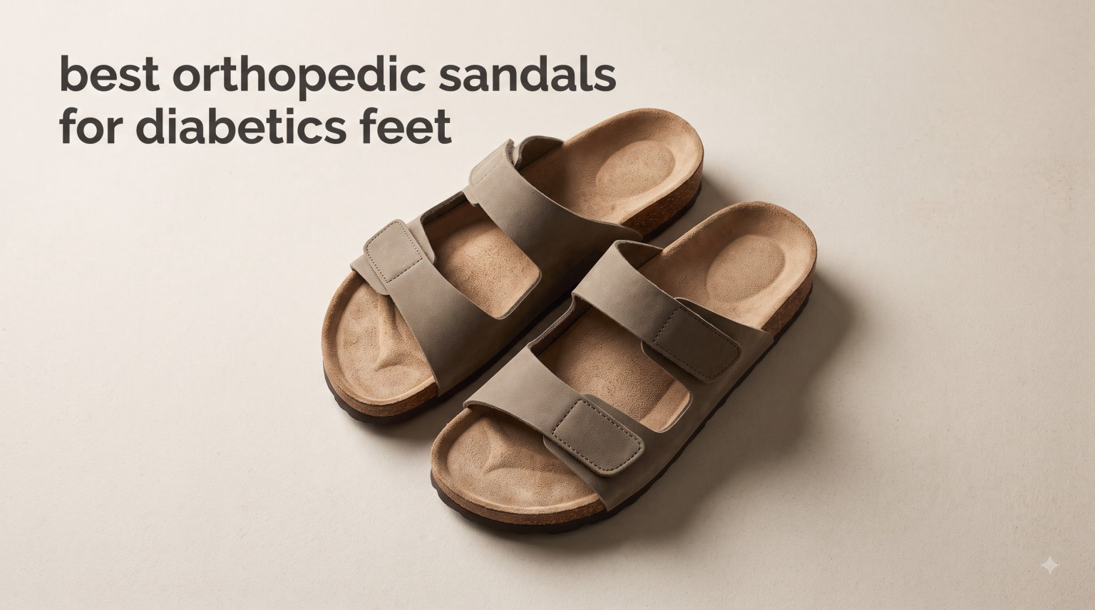 best orthopedic sandals for diabetics feet