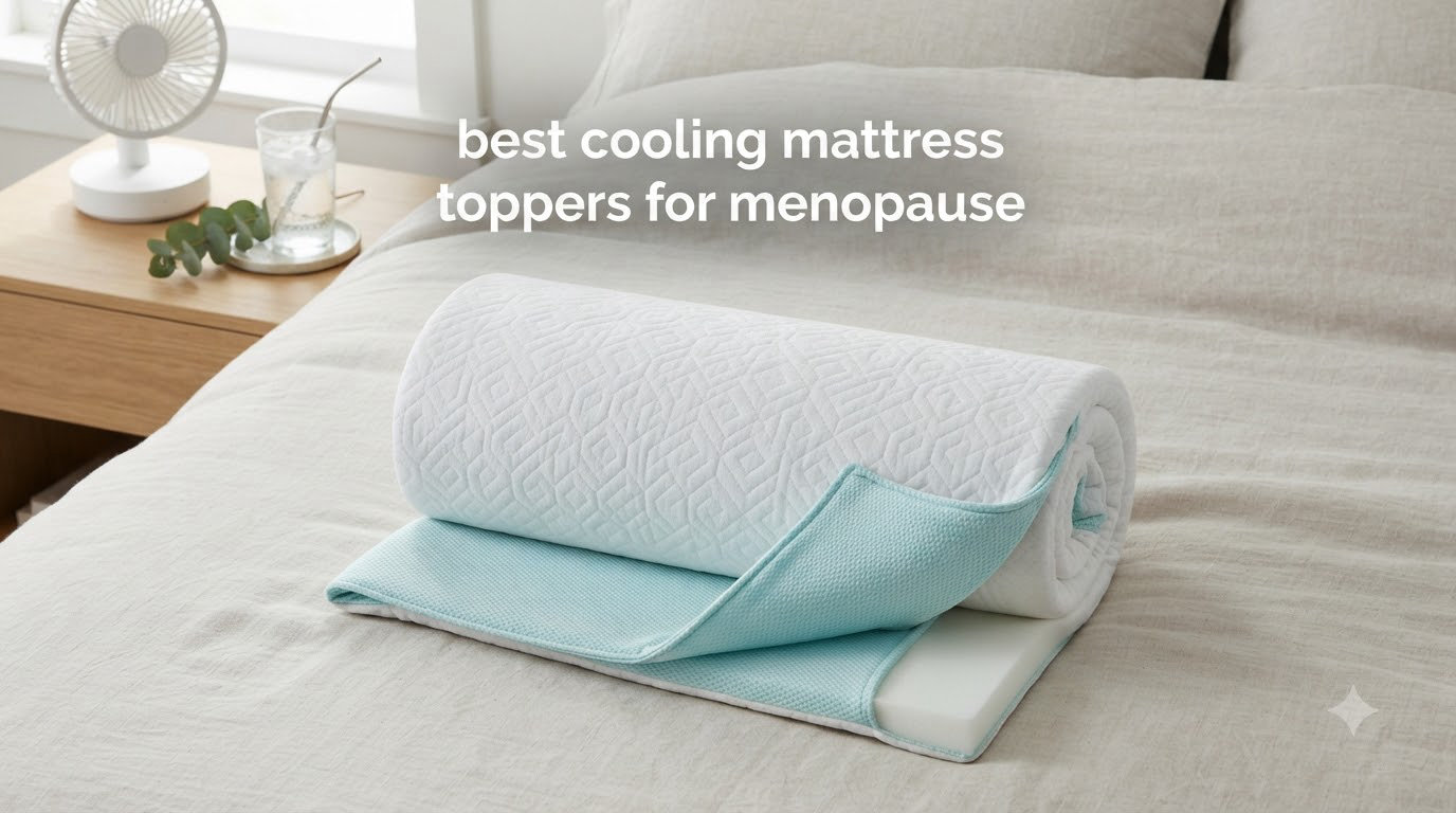 best cooling mattress toppers for menopause