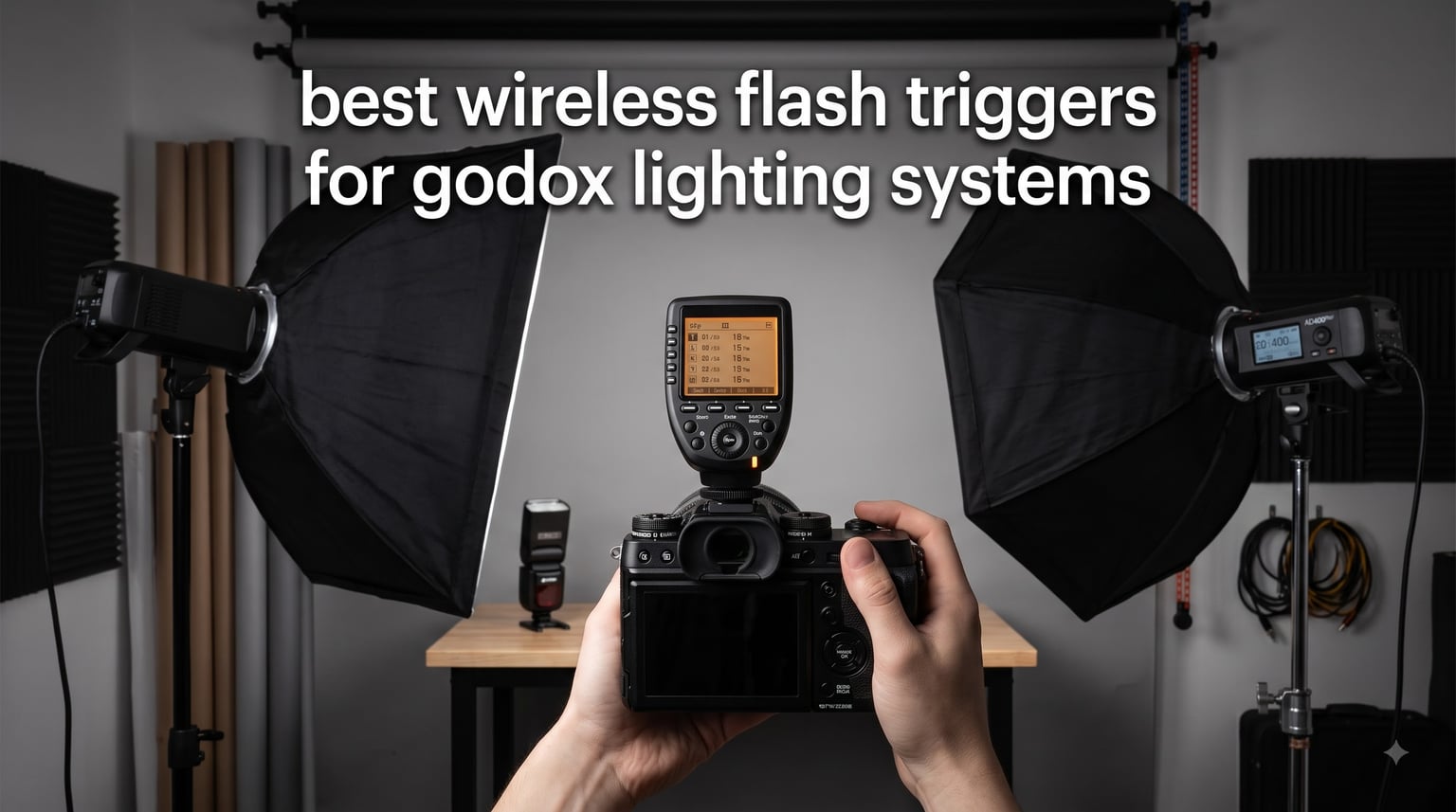 best wireless flash triggers for godox lighting systems