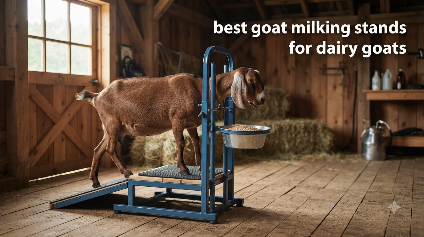 best goat milking stands for dairy goats
