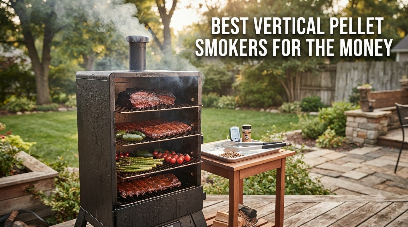 best vertical pellet smokers for the money