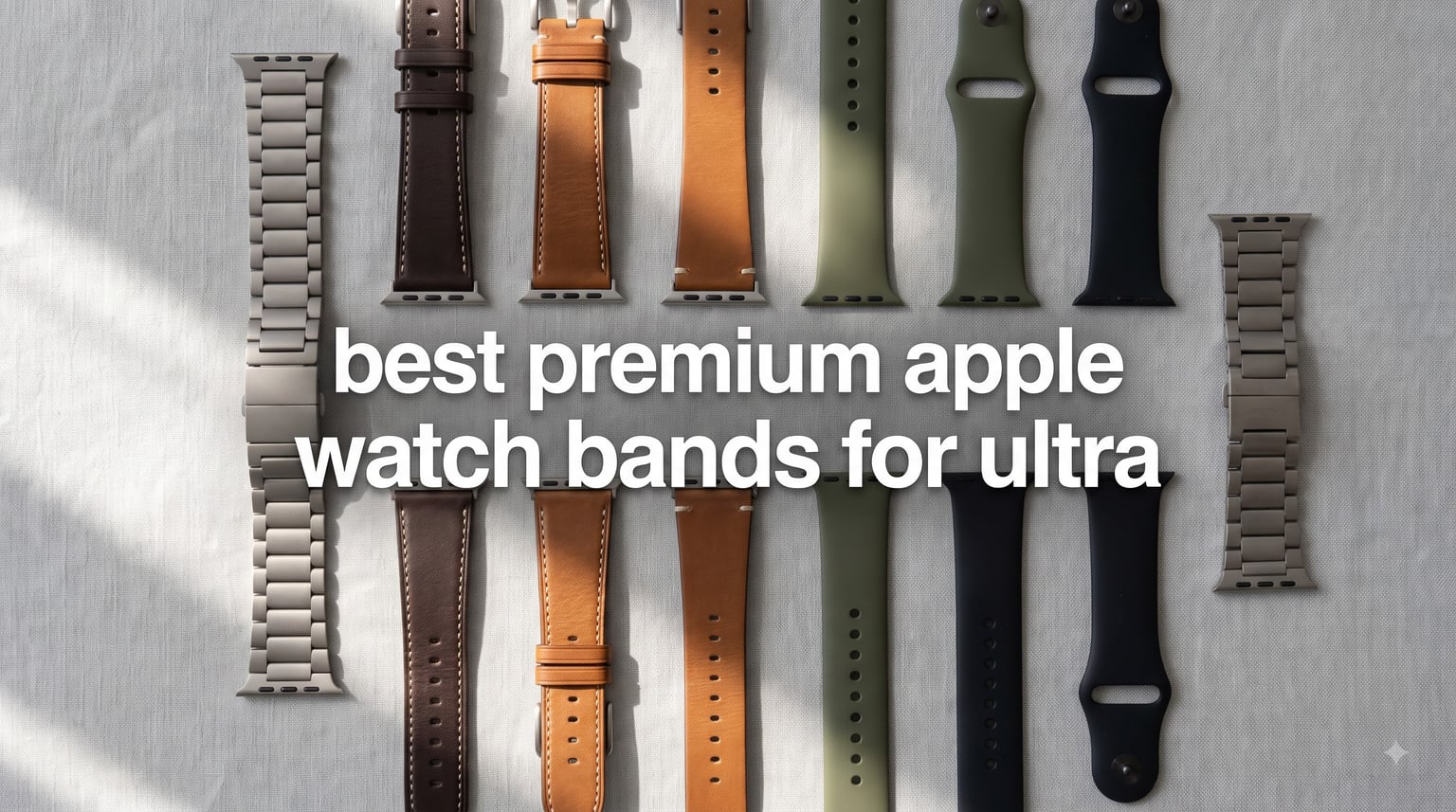 best premium apple watch bands for ultra