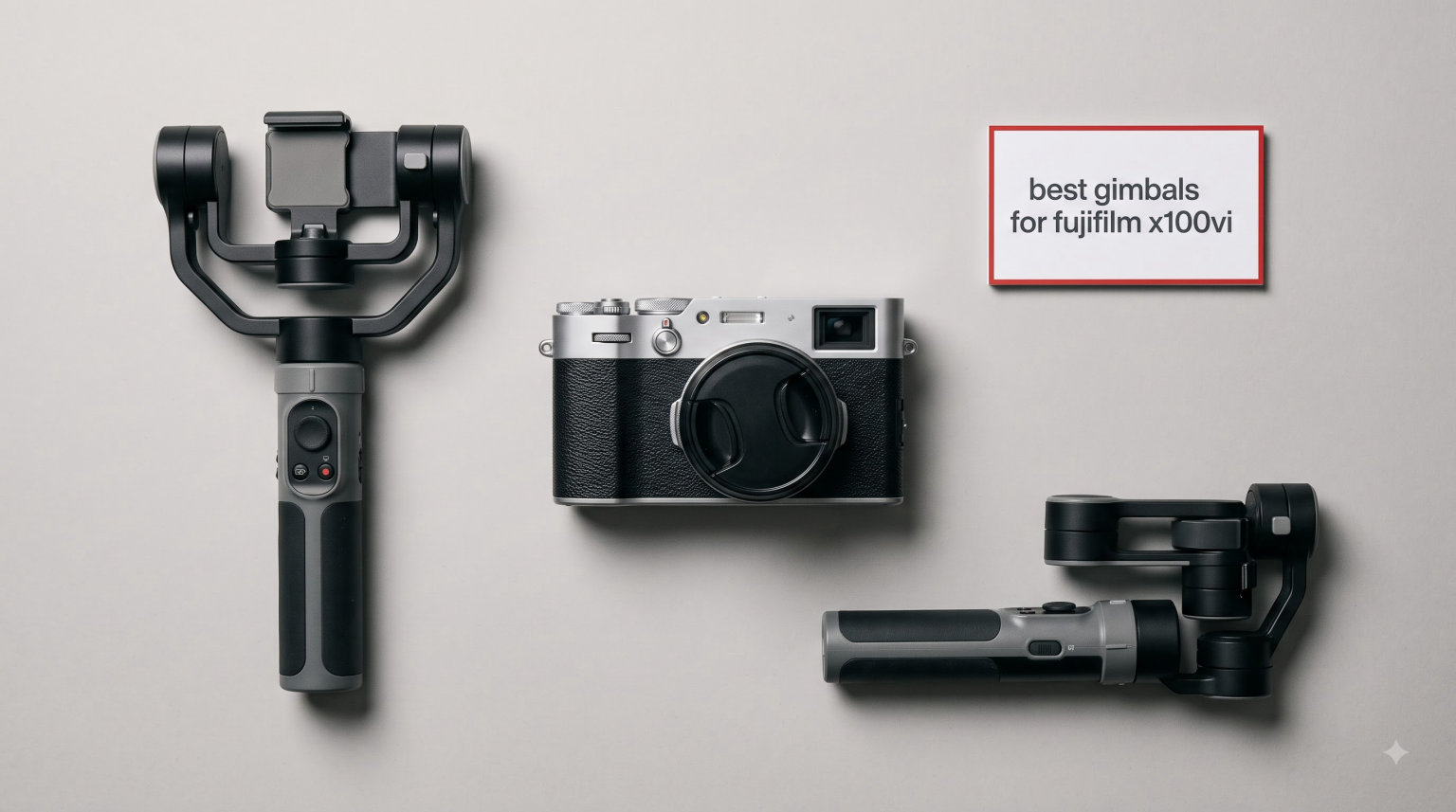 best gimbals for fujifilm x100vi