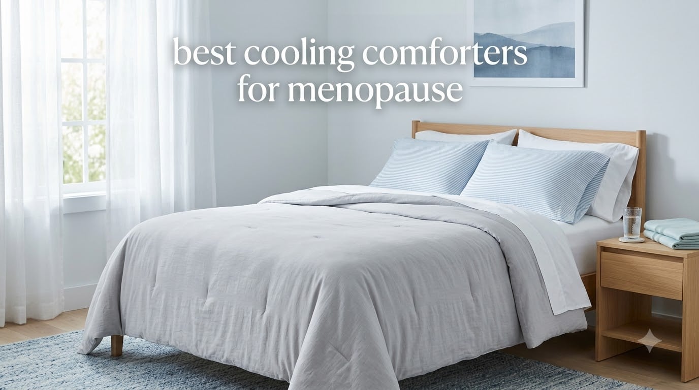 best cooling comforters for menopause