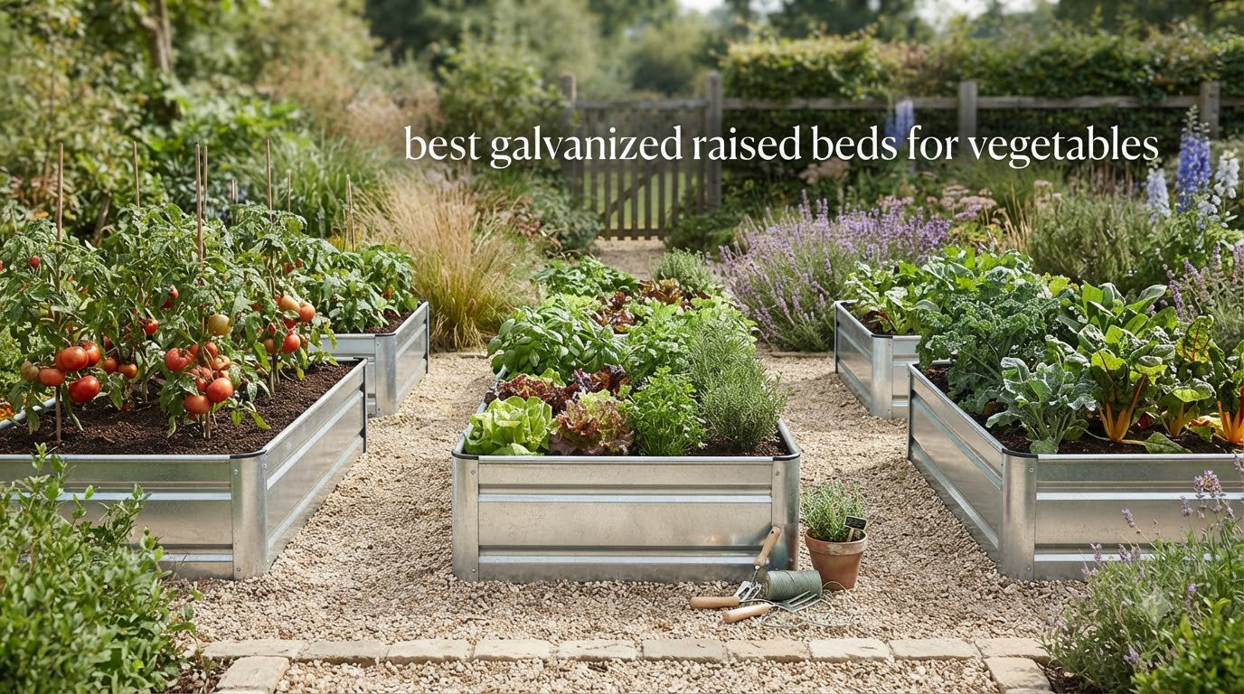 best galvanized raised beds for vegetables
