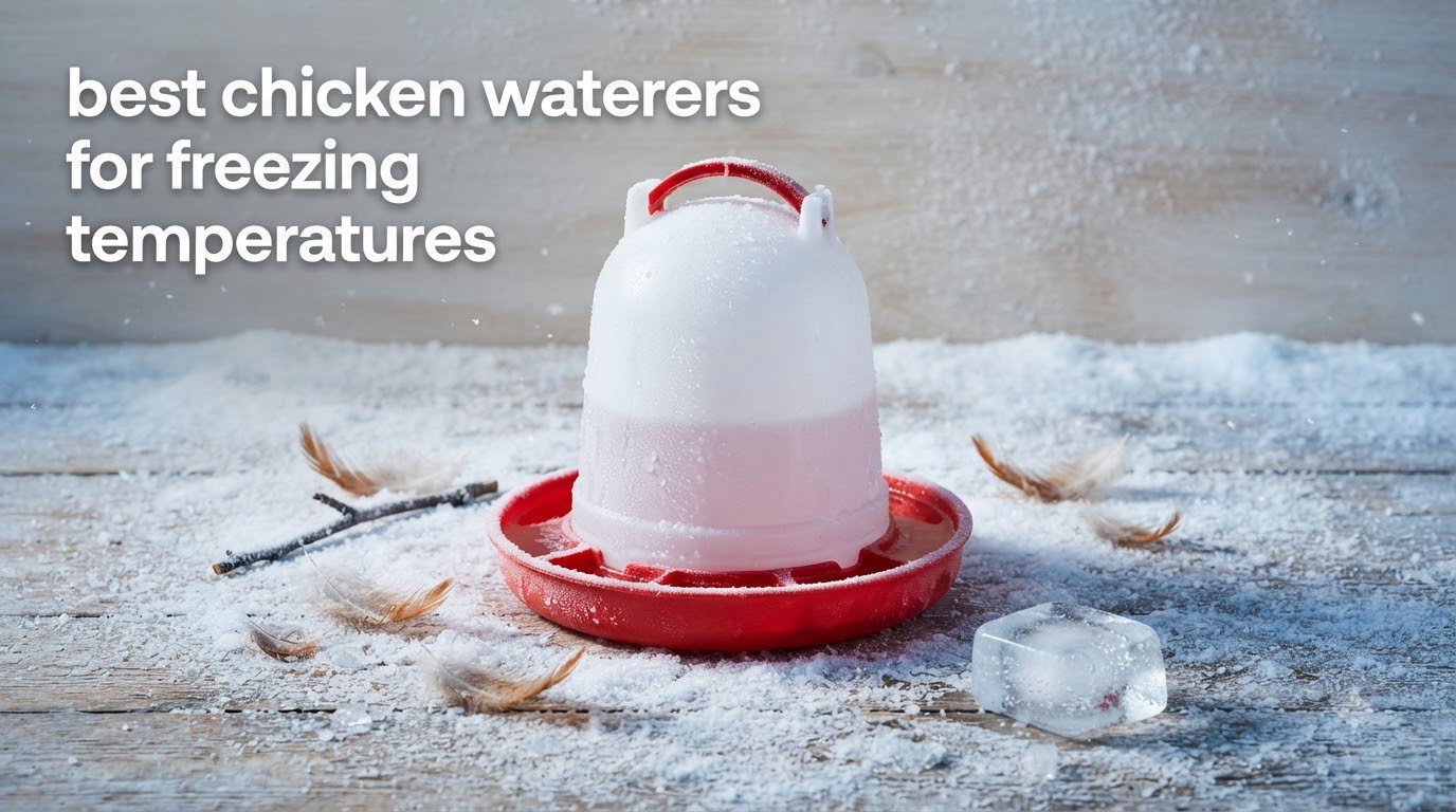best chicken waterers for freezing temperatures