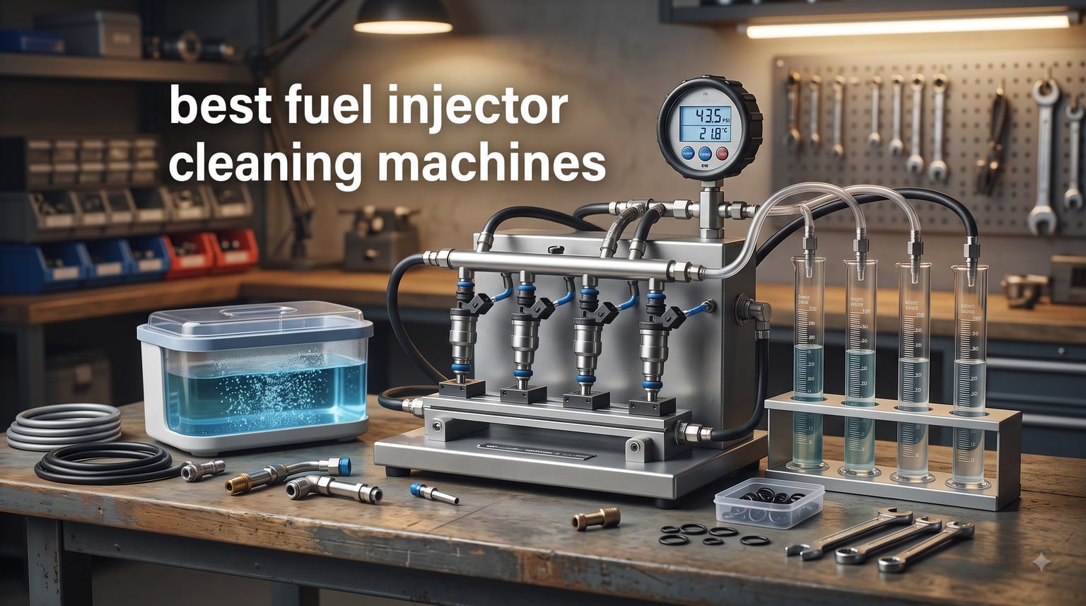 best fuel injector cleaning machines