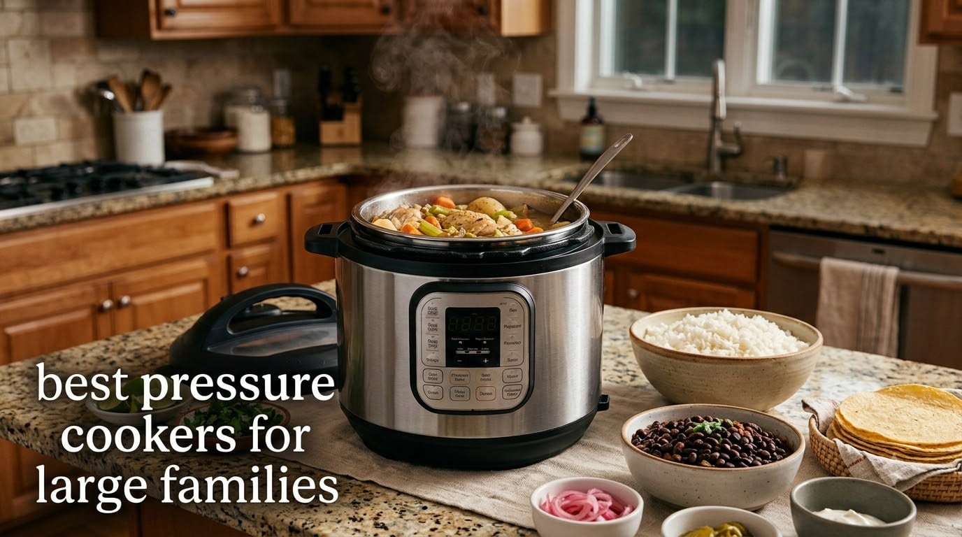 best pressure cookers for large families