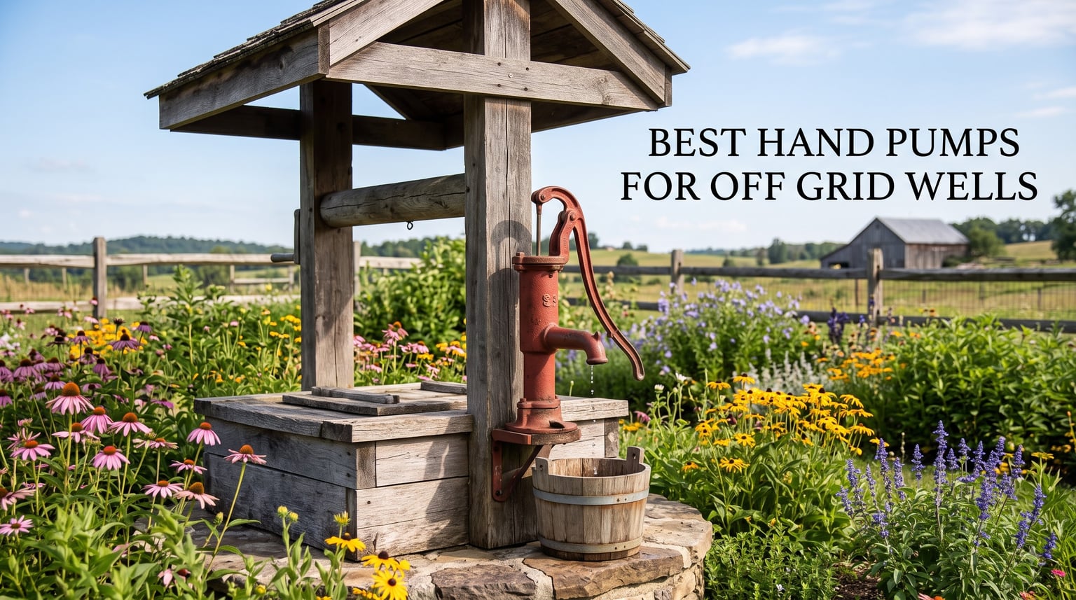 best hand pumps for off grid wells