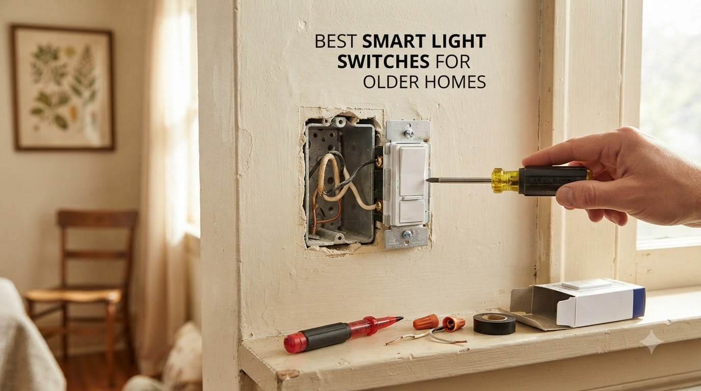 best smart light switches for older homes