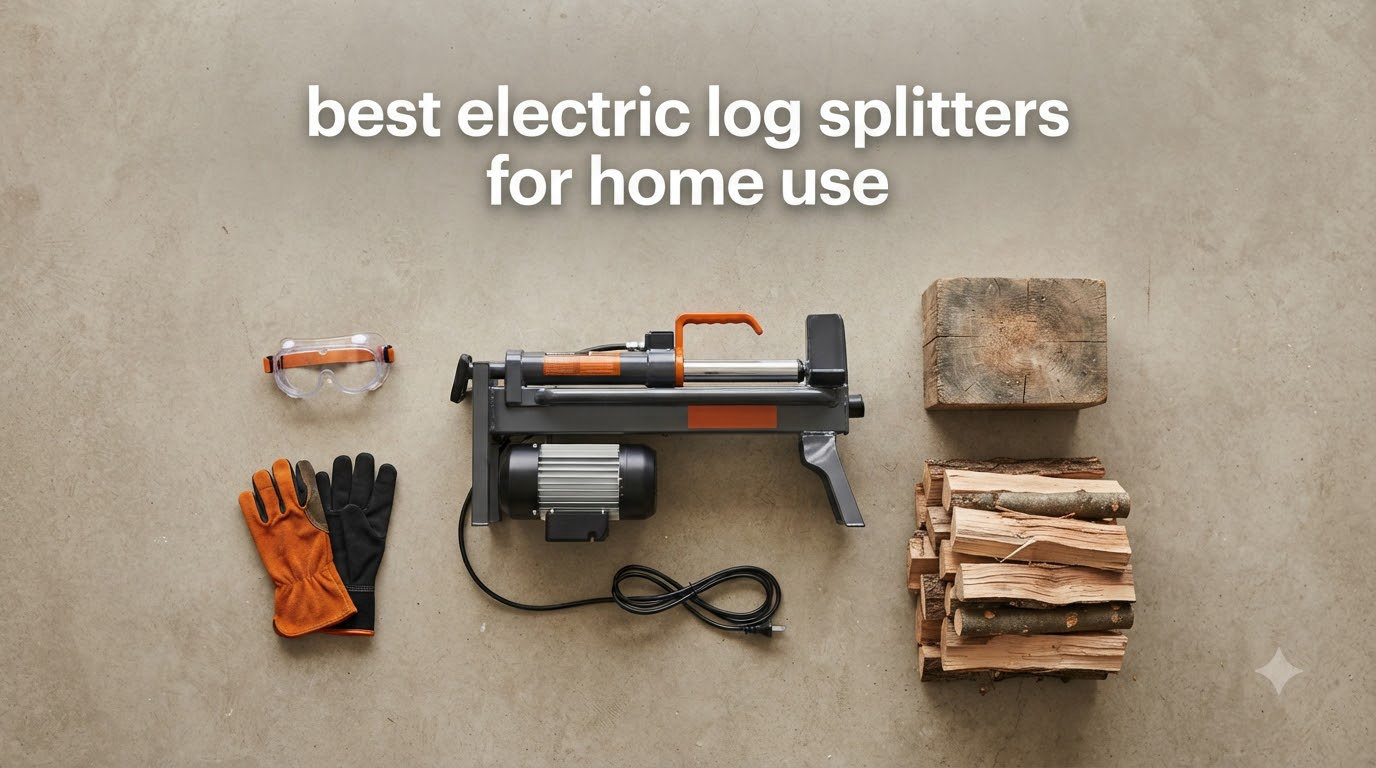 best electric log splitters for home use