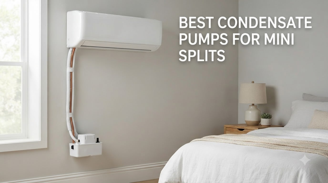 best condensate pumps for mini splits