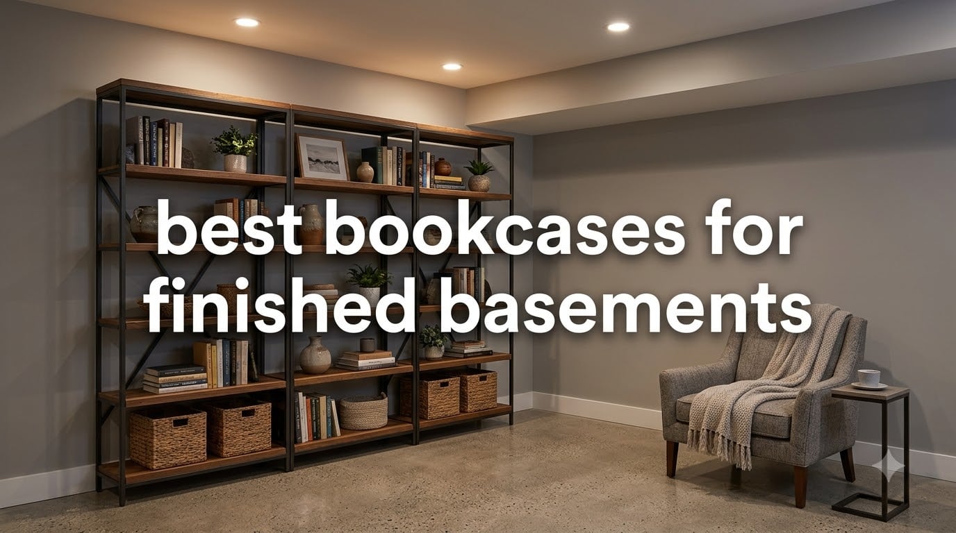 best bookcases for finished basements
