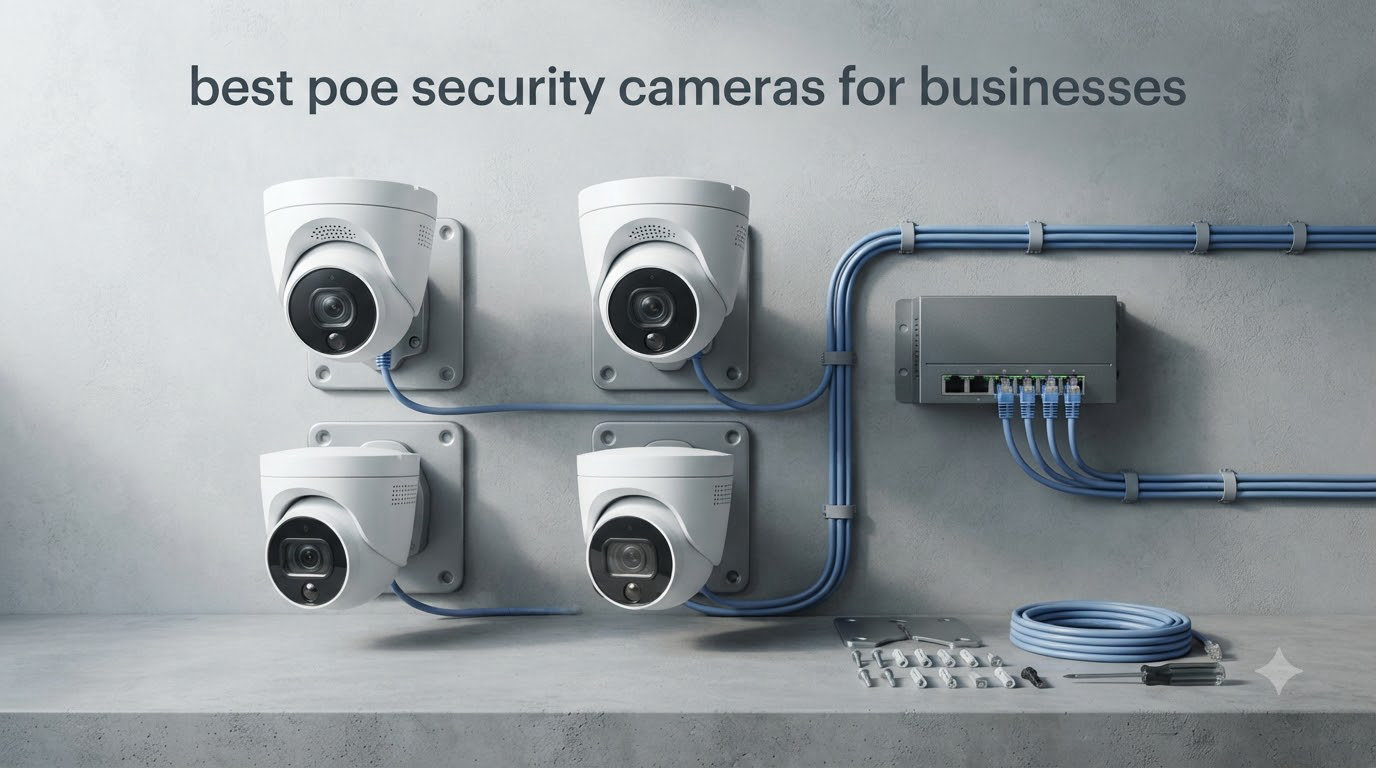 best poe security cameras for businesses