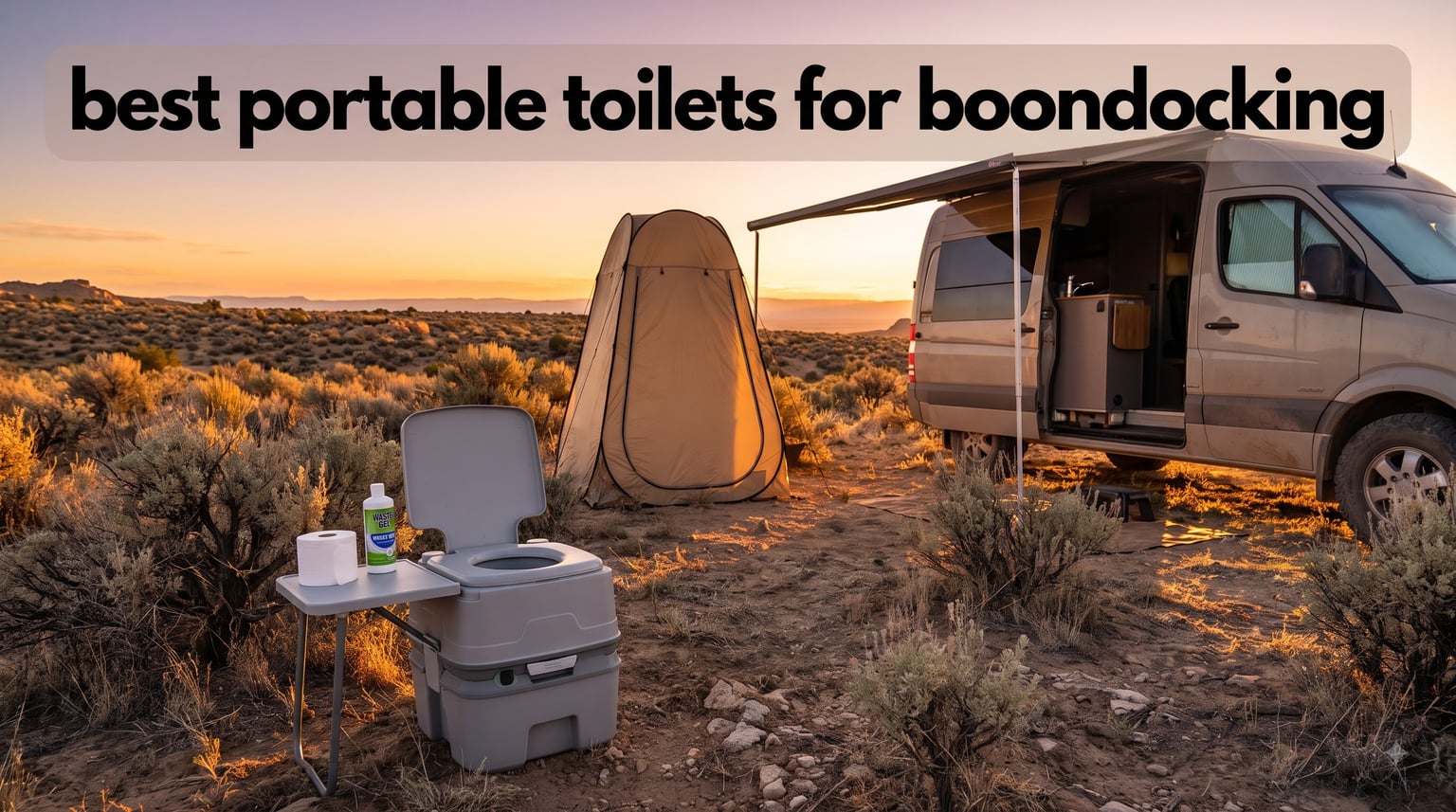 best portable toilets for boondocking