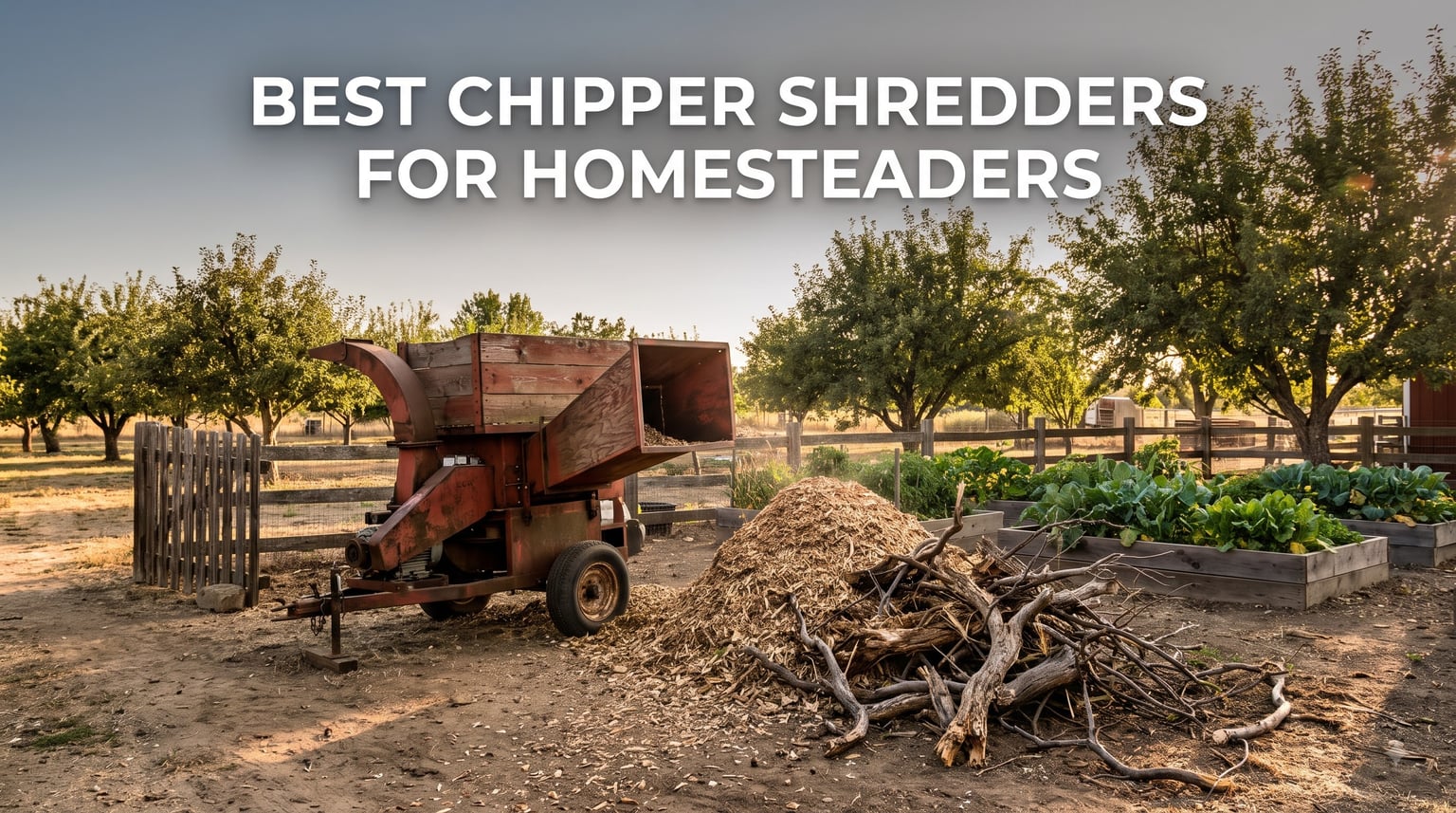 best chipper shredders for homesteaders