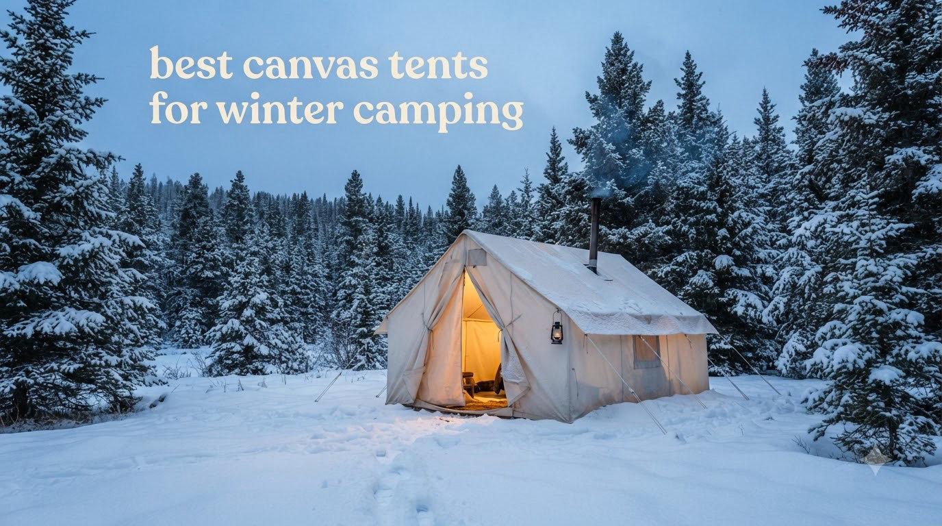 best canvas tents for winter camping
