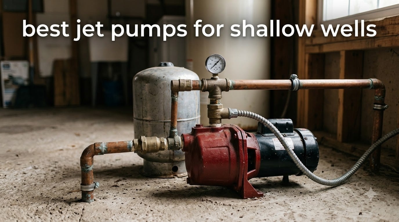 best jet pumps for shallow wells