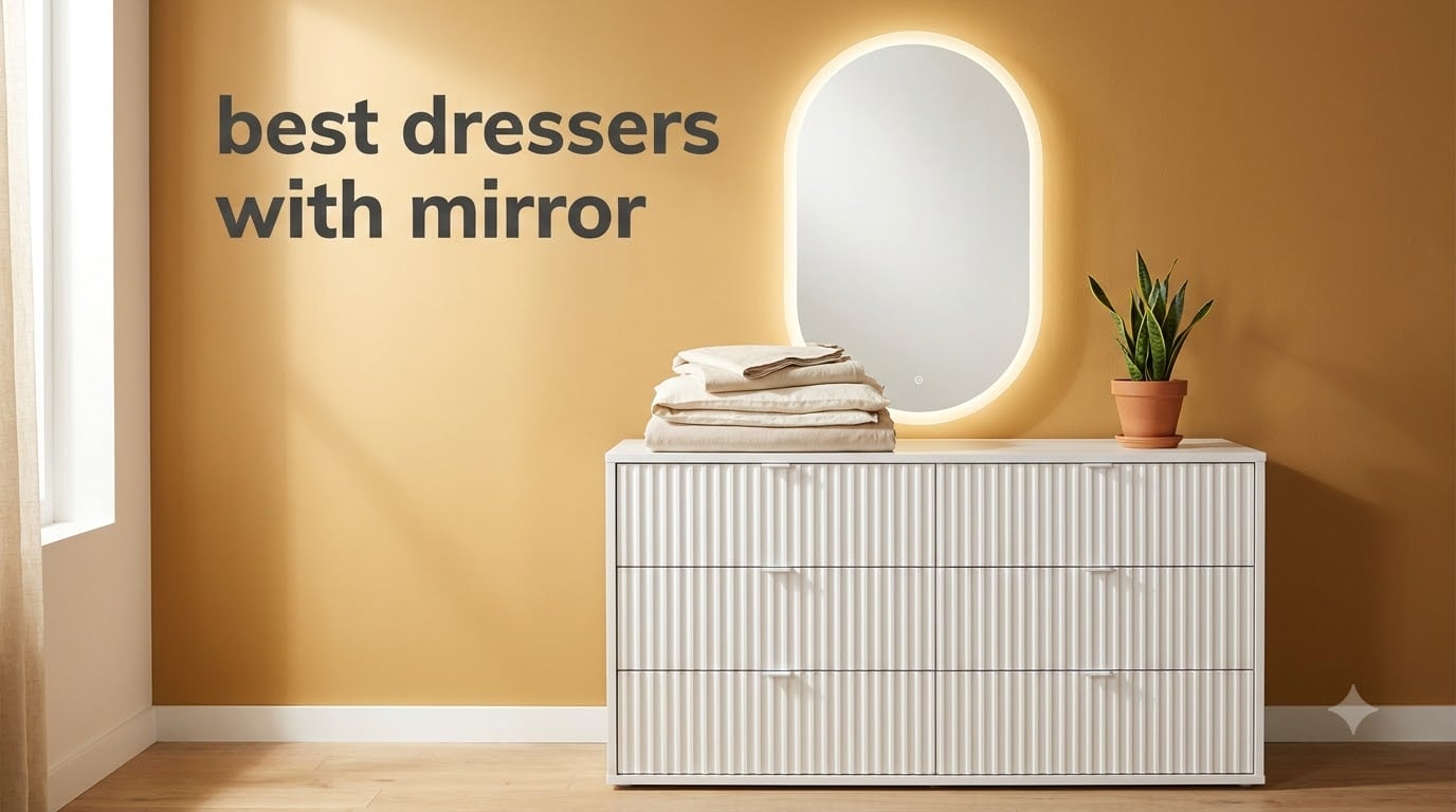 best dressers with mirror