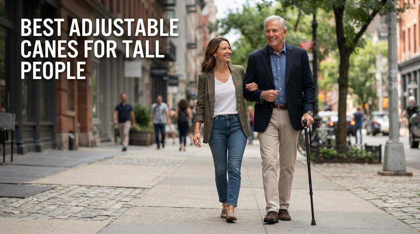best adjustable canes for tall people