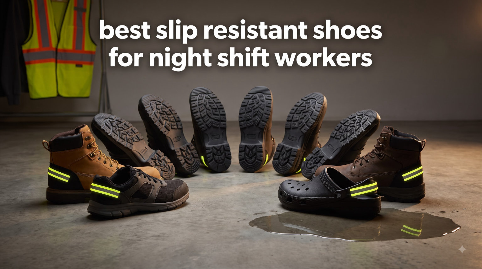 best slip resistant shoes for night shift workers
