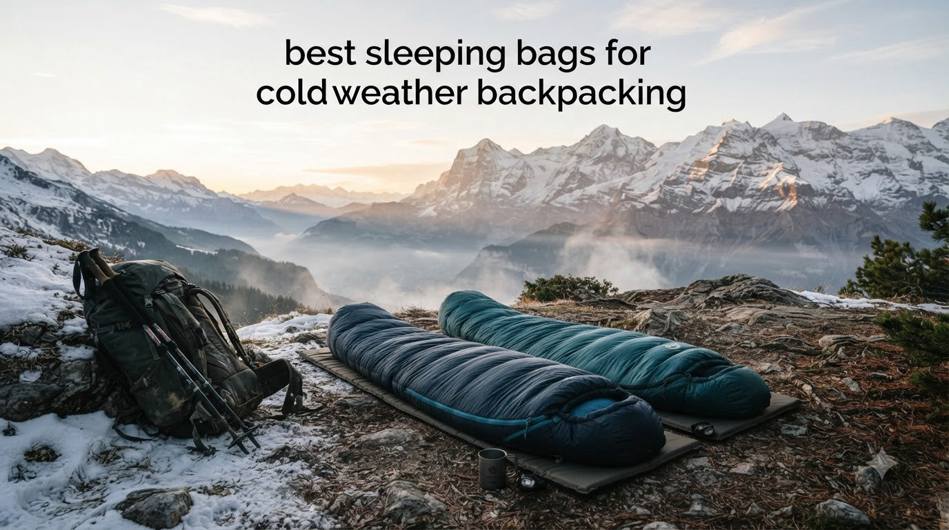 best sleeping bags for cold weather backpacking