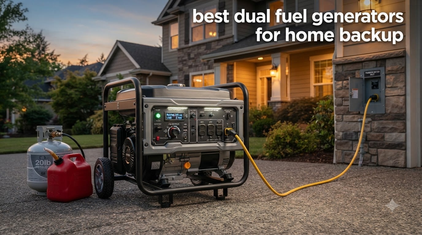 best dual fuel generators for home backup