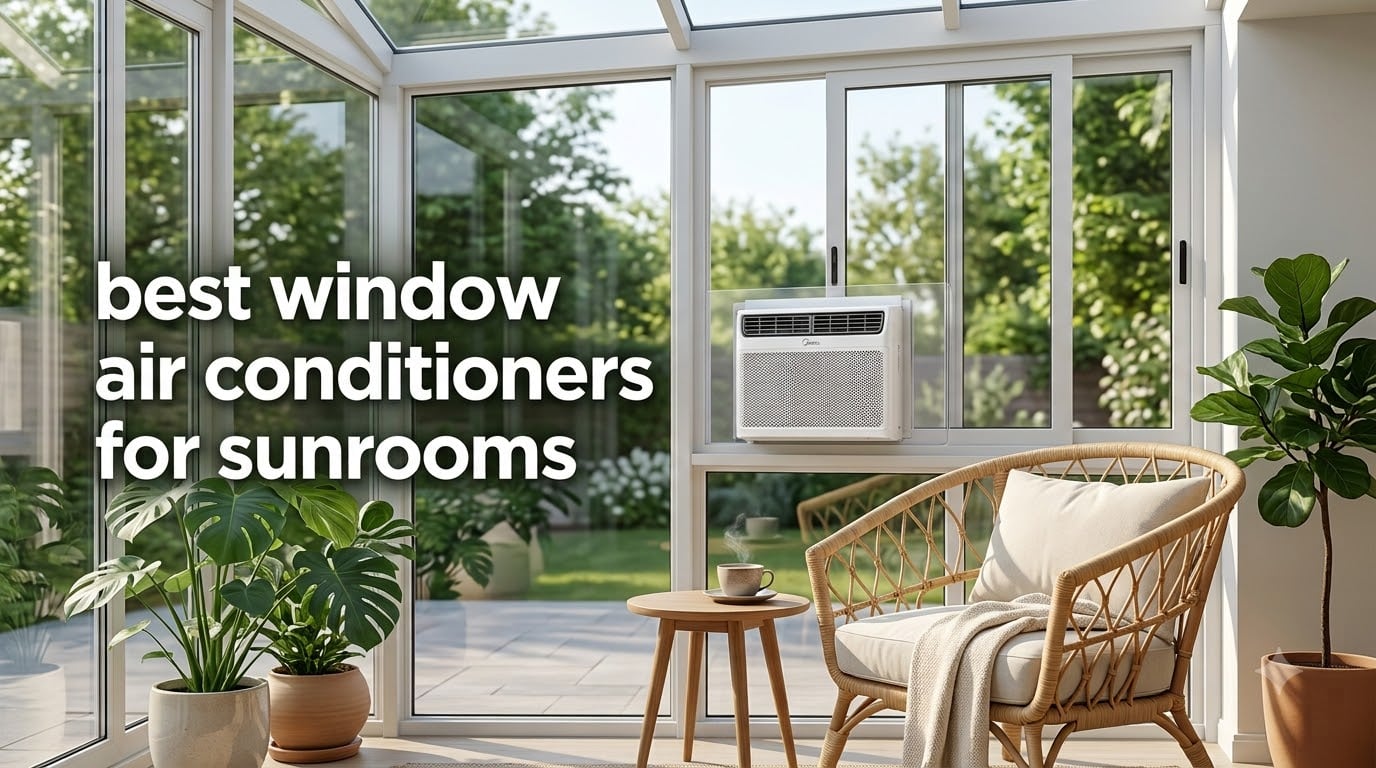 best window air conditioners for sunrooms