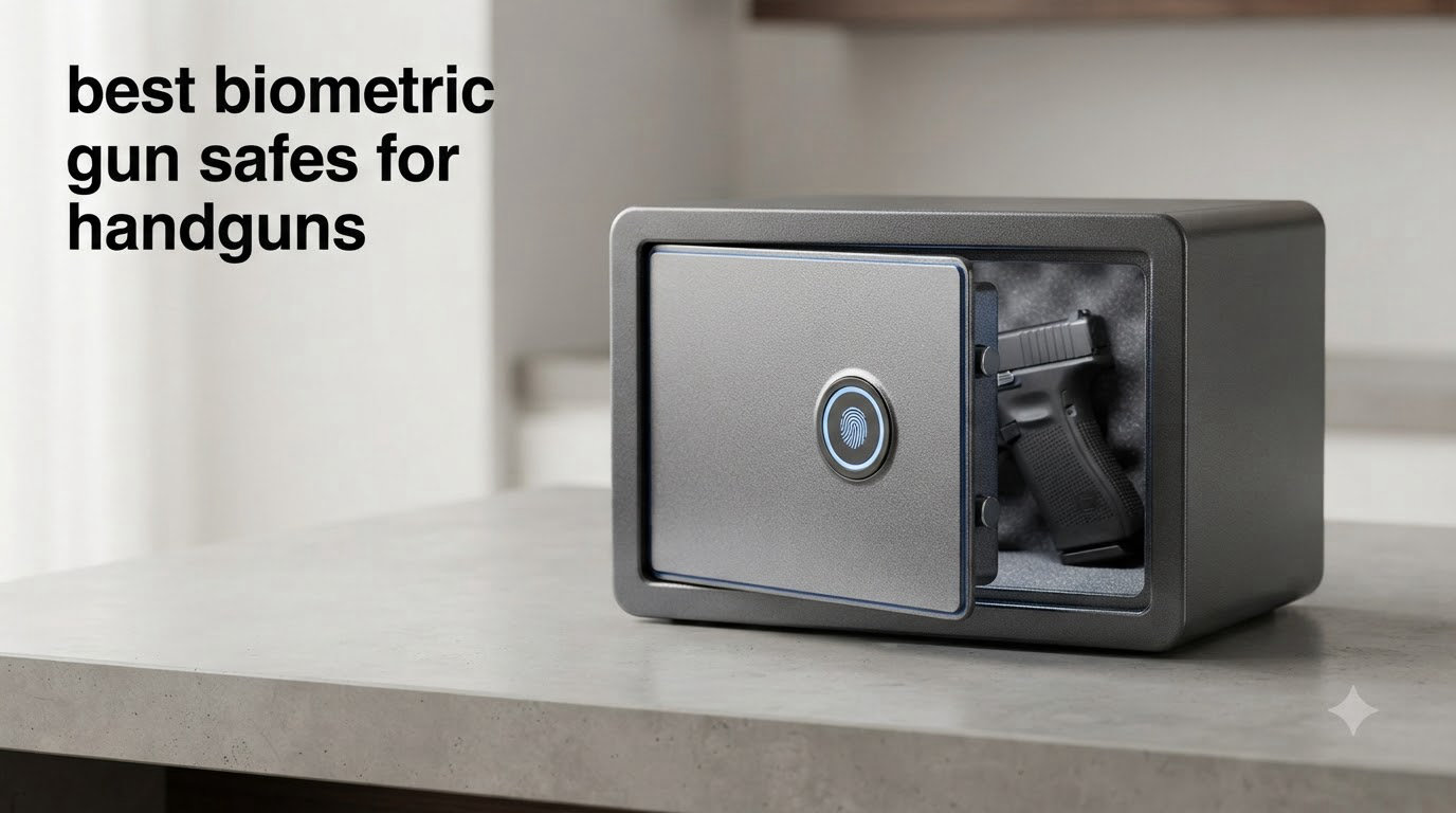 best biometric gun safes for handguns