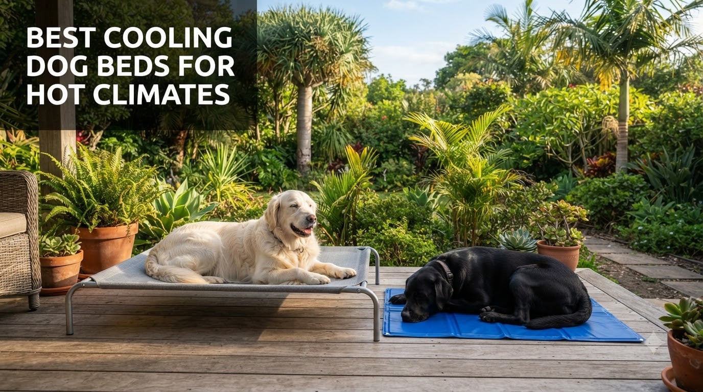 best cooling dog beds for hot climates