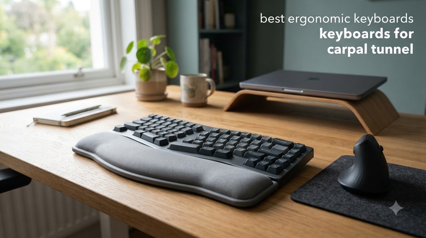 best ergonomic keyboards for carpal tunnel