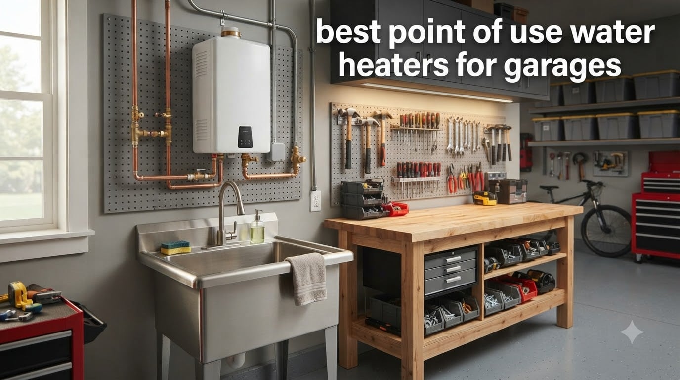 best point of use water heaters for garages
