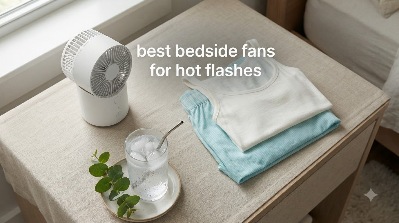 best bedside fans for hot flashes