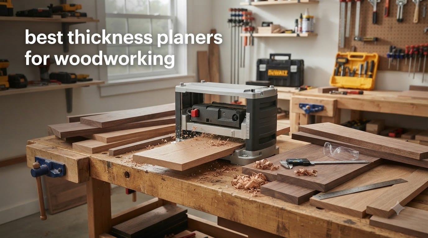 best thickness planers for woodworking