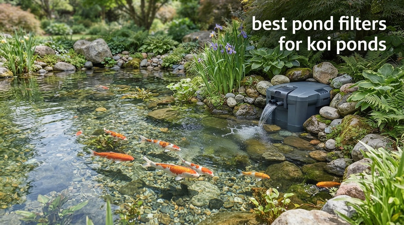 best pond filters for koi ponds